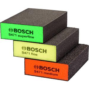 Bosch Esponja Abrasiva Kit X 3 Unidades Rectangular