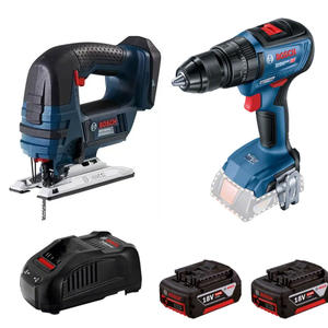 Bosch Freedom Sierra Caladora Gst 18v + Gsb 18v-50 + Kit 2 Baterias Cargador