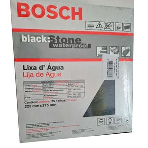 Bosch Lija Al Agua Gr 220 Black For Stone