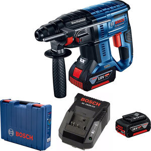 Bosch Martillo Rotativo Plus 18v Gbh 180 Li Brushless 2 Baterias 4ah - Cargador