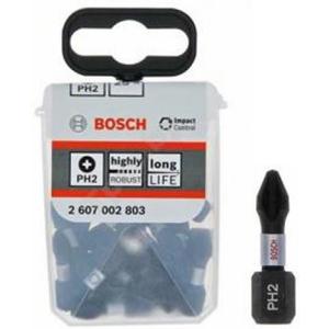 Bosch Punta Atornillar Phillips Ph2 X  25mm  X 25 Unidades