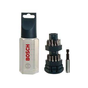 Bosch Set  25 Piezas - Puntas - Ph - Pl - Torx - Prolongador -  017404