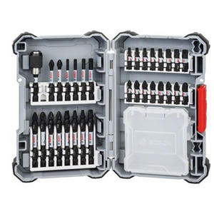 Bosch Set  31 Pick And Click Puntas - Adaptador - Estuche