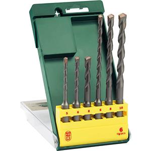 Bosch Set   6 Mechas Sds Plus 5,6,8 X 110 Y 6,8,10 X 160