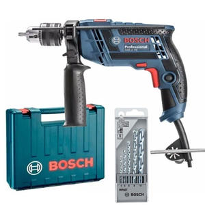 Bosch Taladro 13 Mm Perc 650w Gsb13 Re + Maletin Y Mechas