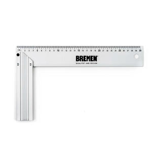 Bremen Escuadra Profesional Aluminio 30cm 12"