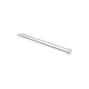 Barral Caño Extensible Aluminio Blanco 1.10 A 2 Mt