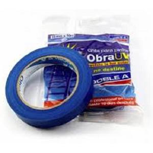 Cinta Enmascarar Doble A 18 Mm. X 40 Mt  Azul