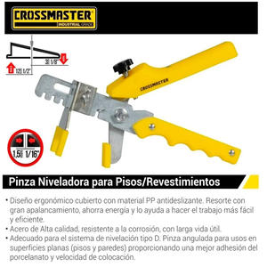 Crossmaster Pinza Niveladora De Ceramicas / Porcelanato