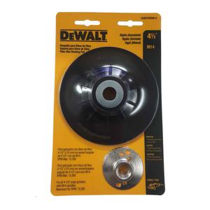 Dewalt Disco De Respaldo Para Amoladora