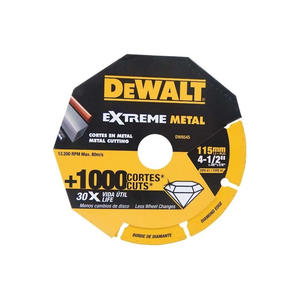 Dewalt Disco Diamantado P/ Metal 4.5" 115mm Eje 22mm