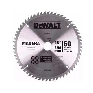 Dewalt Disco Sierra Circular 10" (254 Mm) X 60 D