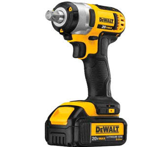 Dewalt Llave De Impacto 1/2". 20 V Torque 203 Nm 2 Bat. Cargador