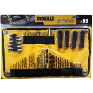 Dewalt Set 98 Piezas Puntas - Mechas - Boquillas