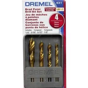 Dremel  631 Juego Brocas Titanio