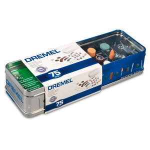 Dremel  707 - Set 75 Piezas Para Madera Plastico Metal Vidrio Piedra