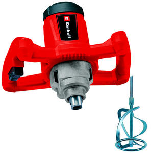 Einhell Mezclador De Pintura Y Cemento 1200w Mecha Espiral 100mm Te-mx 1200