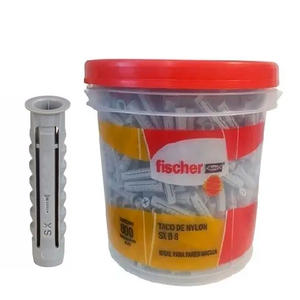 Fischer Tacos Nylon Sx  8 X  800 Unidades Balde