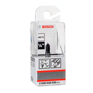 Bosch Fresa Para Ranuras En V 1/4  - Encastre 1/4