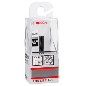 Bosch Fresa Ranura C/centro 1/4  - Encastre 1/4