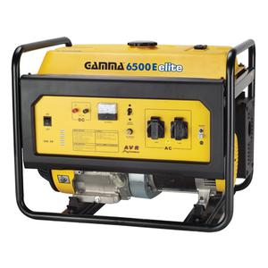 Gamma Grupo Electrogeno 6500 Elite A/elect Amarillo