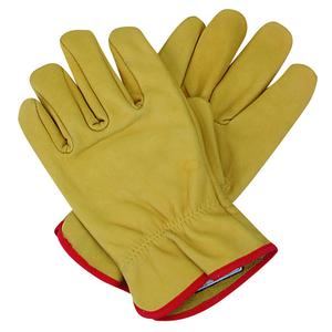 Guantes Vaqueta Corto Amarillo 1/2 Paseo