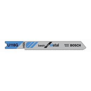 Bosch Hoja Sierra Caladora U118g Metal X 3 Unidades