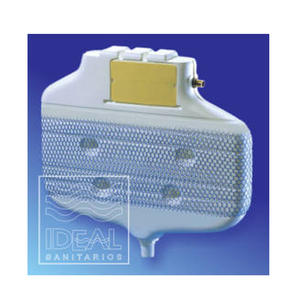 Ideal 31024 Deposito De Empotrar Chato Derecho C/ Pulsador Plastico - 12 Lts