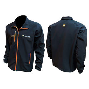 Lusqtoff Campera Negra Y Naranja Talle M