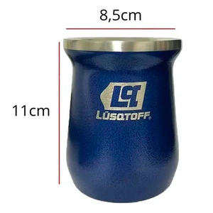 Lusqtoff Mate 300 Ml Azul.