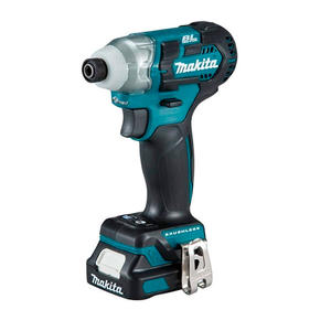 Makita Atornillador Impacto 1/4 12v Sin Carbones - 2 Baterias - 1 Cargador - Maletin