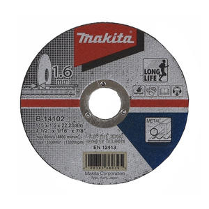Makita Disco Chato Corte Hierro 115x1,6mm