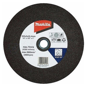 Makita Disco Chato Oxido 355 X 3mm 14''