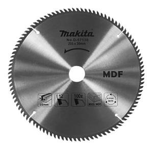 Makita Disco Sierra 10" 255 Mm X 100 Dientes Mdf