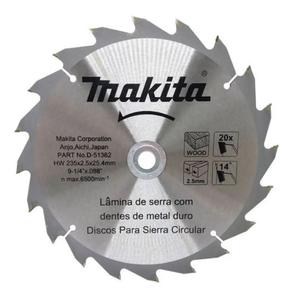 Makita Disco Sierra 9" 235mm X 20 Dientes