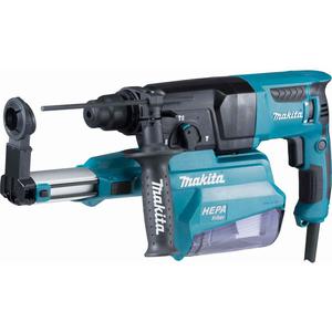 Makita Martillo Rotativo Plus 800w 2,9j 26mm +sistema De Extracion Polvo