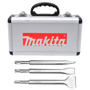 Makita Set   3 Piezas Sds Plus Punta - Cincel - Pala