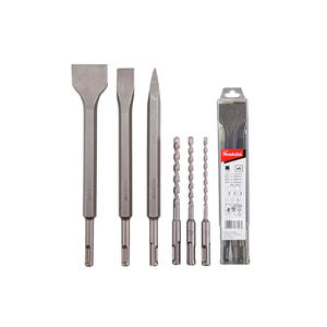 Makita Set  6 Piezas Mechas Widia - Cincel Y Punta Sds Plus D-58920