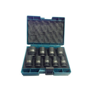 Makita Set  9 Tubos Alto Impacto Mando 1/2" Milimetricas