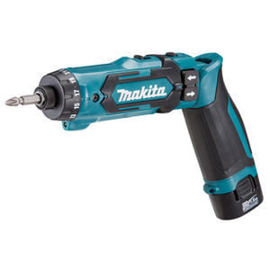 Makita Taladro Atornillador 7,2 V 650 Rpm + 2 Bat + Cargador + Maletin