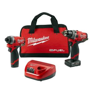 Milwaukee Combo 12v Fuel Taladro Percutor + Atornillador Impacto