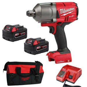 Milwaukee Llave Impacto 18v 3/4 - 2 Baterias 5 Amp + Cargador + Bolso