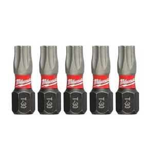 Milwaukee Punta Atornillar Torx T-30 X25mm (5 Unidades)