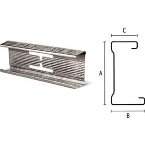 Montante 34x35x 30 2600 Mm Bwg 24 Durlock