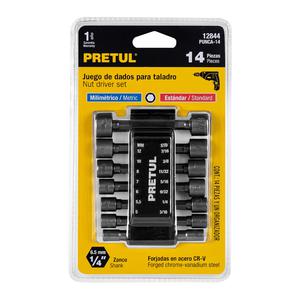 Pretul Set 14 Tubos Hexagonales Encastre 1/4"