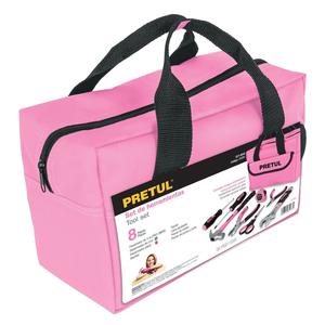 Pretul Set  8 Herramientas Para Hogar - Linea Pink