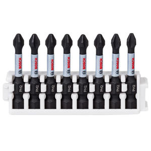 Bosch Set   8 Pick And Click Punta Atornillar Phillips Ph2 X  50mm Impacto