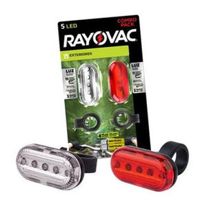 Rayovac Combo Luz Para Bicicleta Delantera Y Trasera