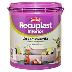 Recuplast Latex Satinado Blanco X 20 Lt.