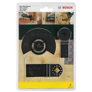 Bosch Set   3 Piezas Promoline Multiherramienta